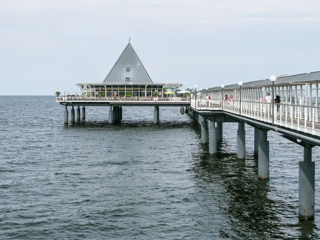 Die Seebrücke Heringsdorf auf Usedom